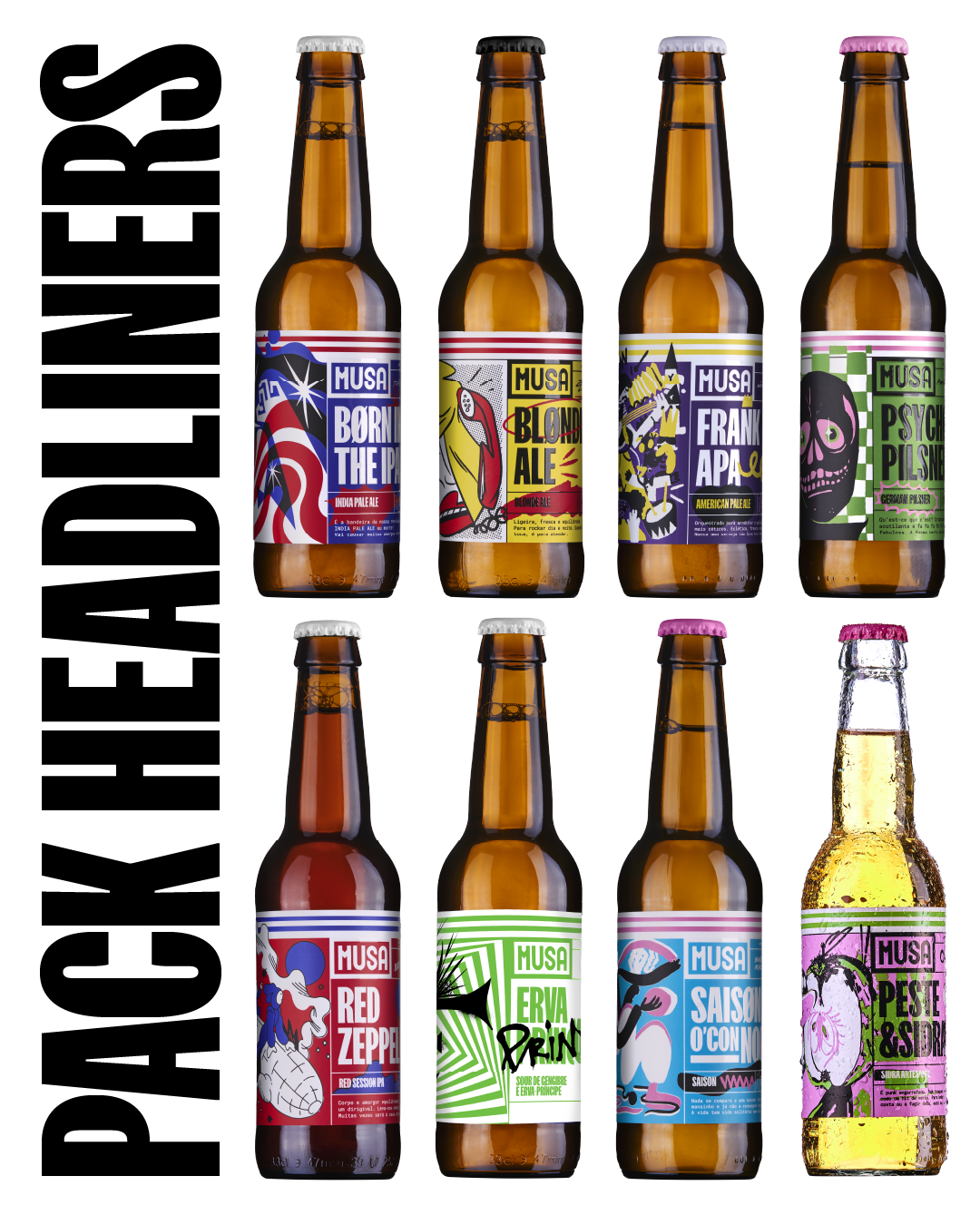 PACK HEADLINERS