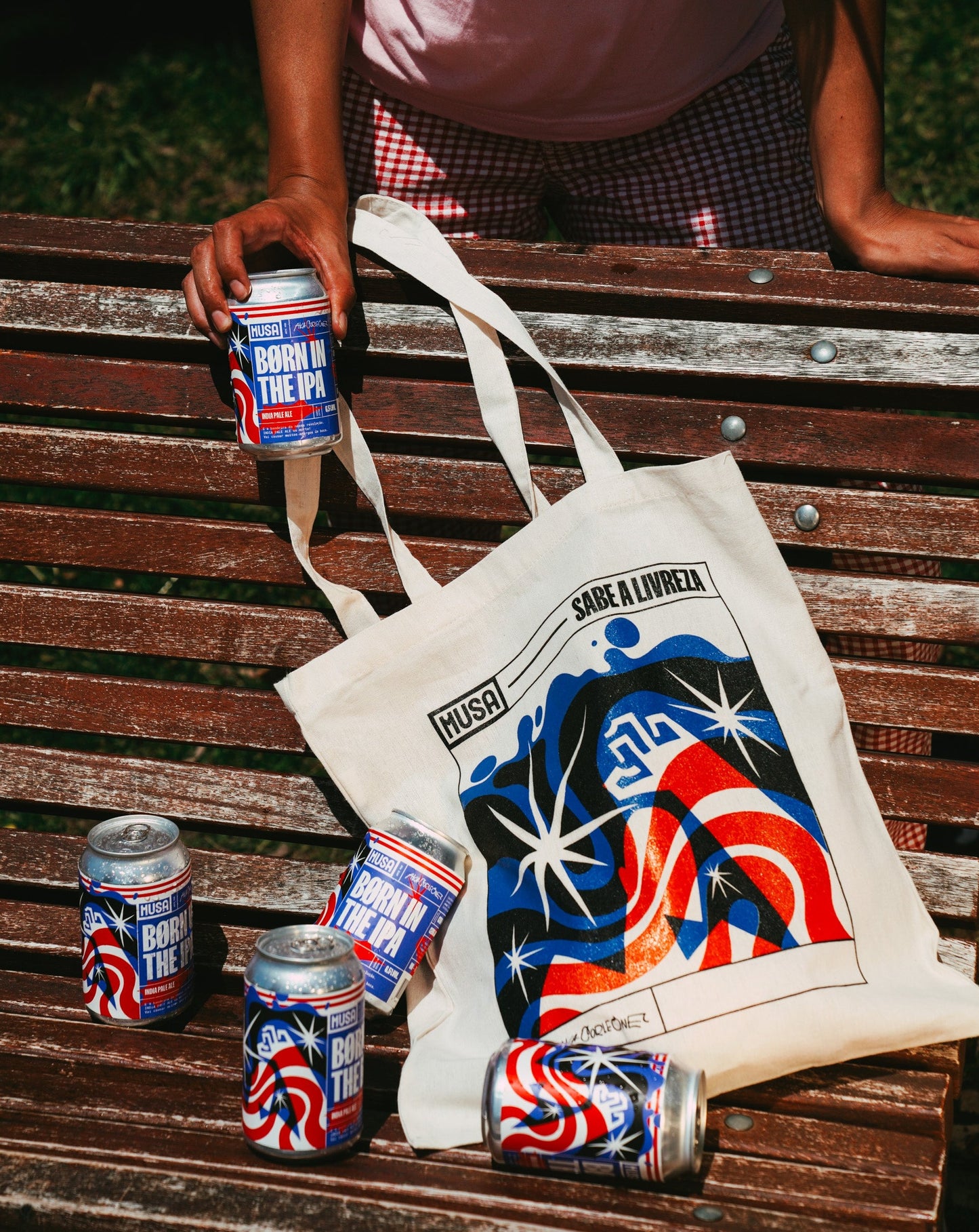 TOTE BAG  - BORN IN THE IPA