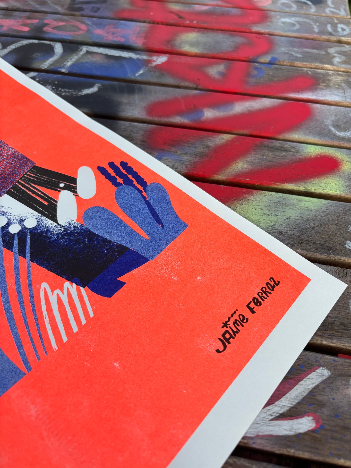 My Hero + Risography