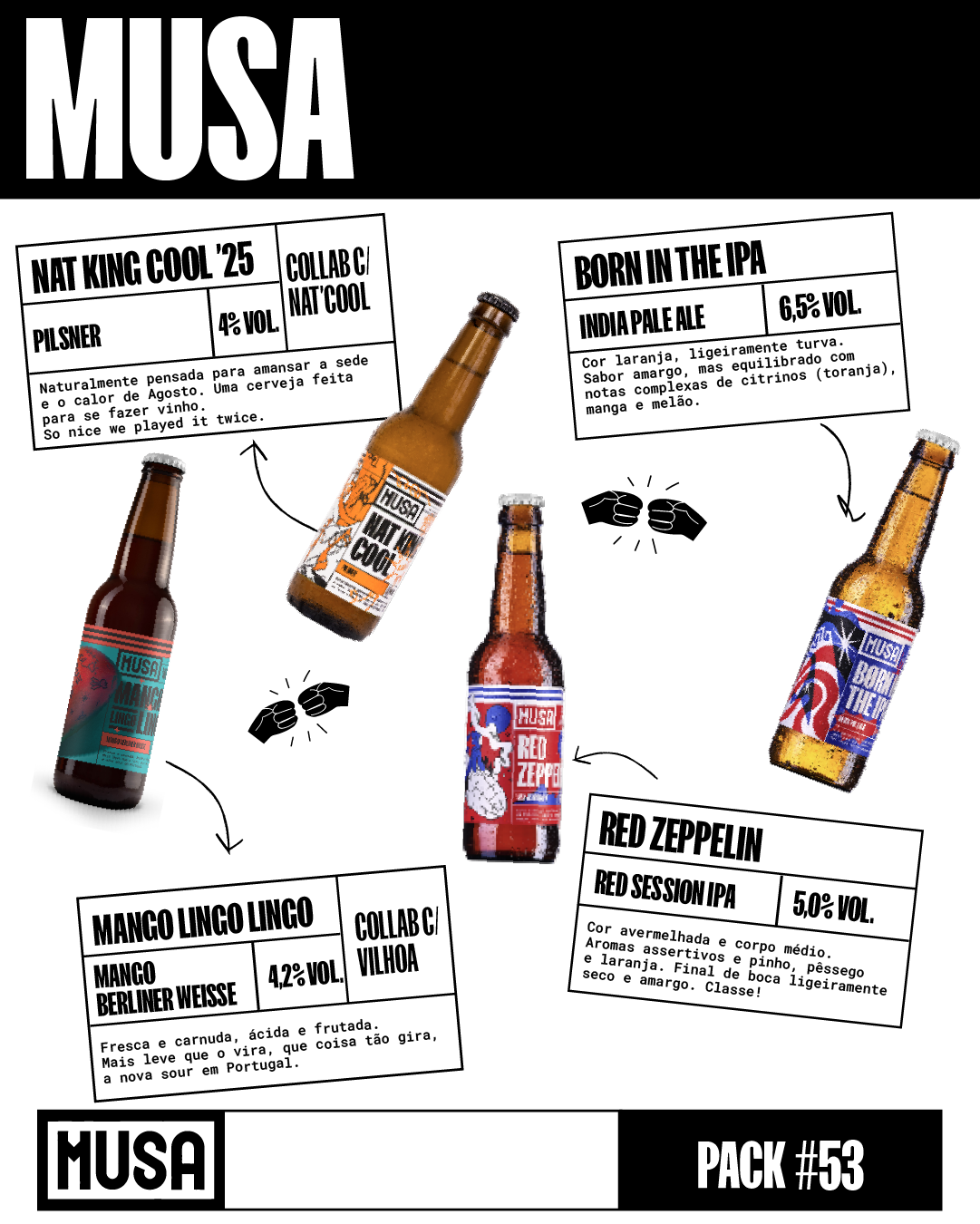Ale My Friends Pack 12 Cervejas Musa Setembro 2025