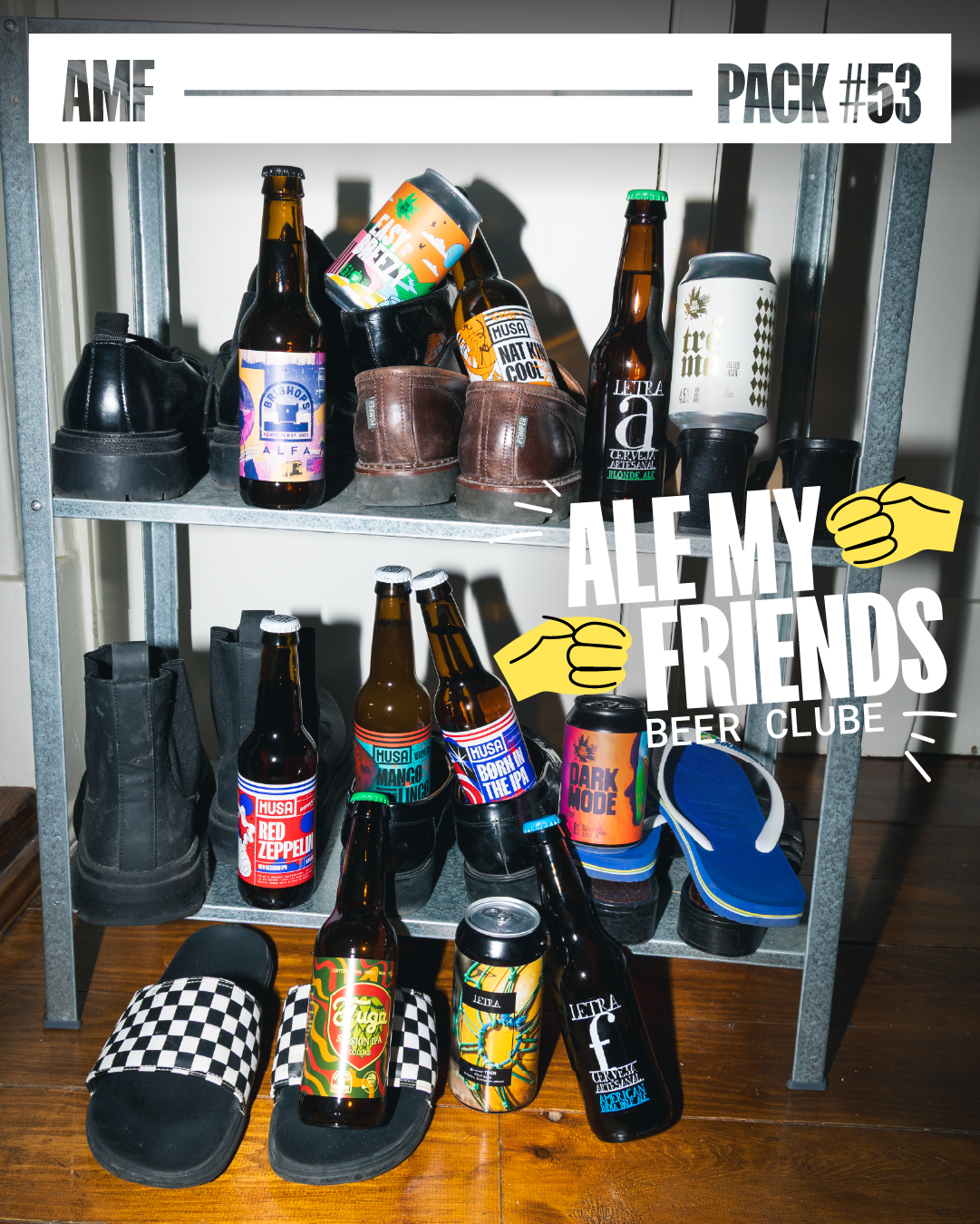 Ale My Friends Pack 12 Cervejas Setembro 2025