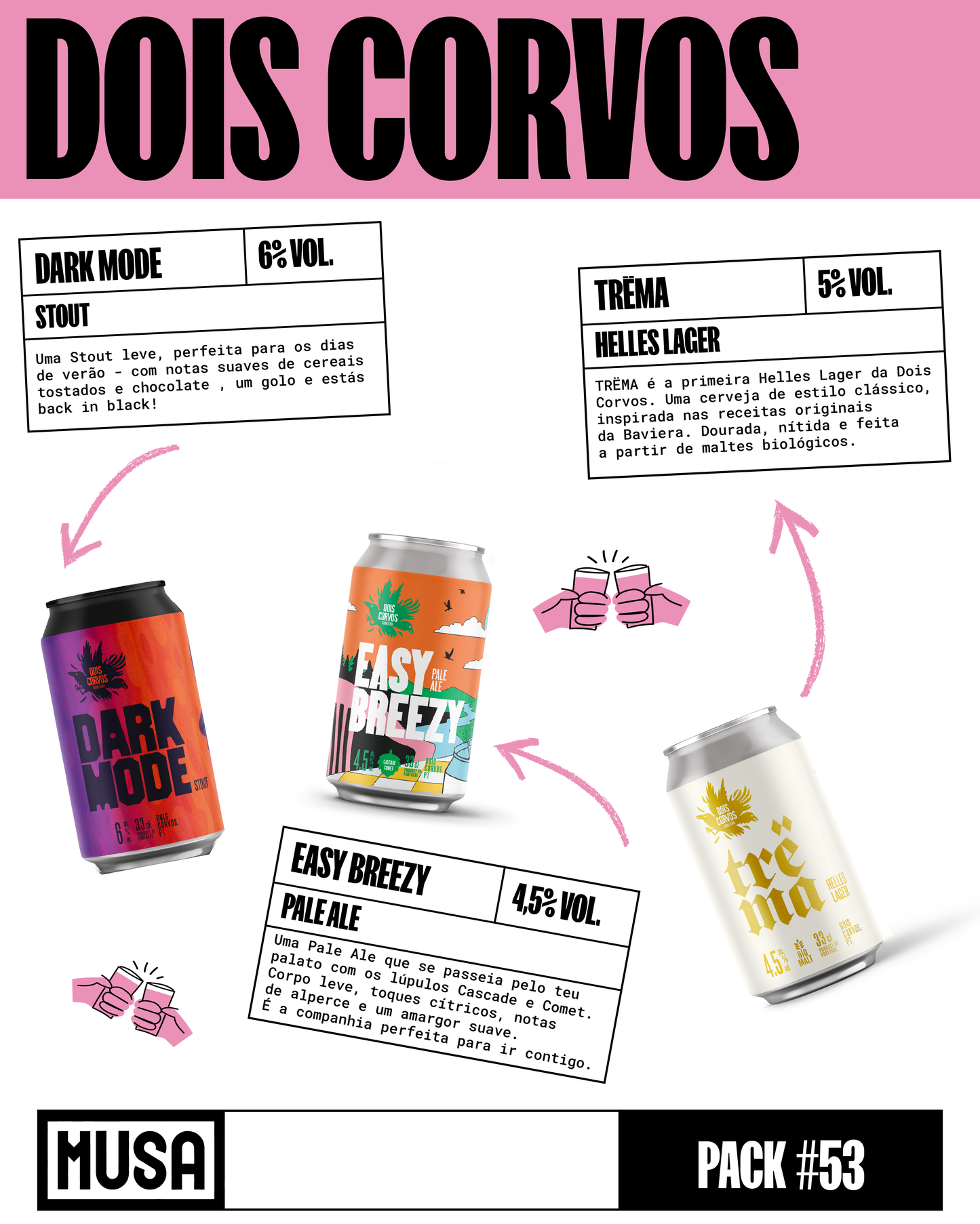 Ale My Friends Pack 12 Cervejas Dois Corvos Setembro 2025