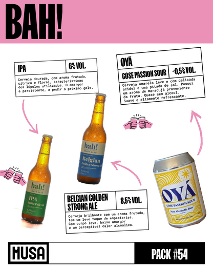 Garrafas de cervejas artesanais portuguesas Ale My Friends Clube MUSA