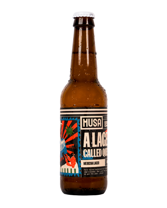 Imagem de uma garrafa de MUSA “A Lager Called Quest” (Mexican Lager)