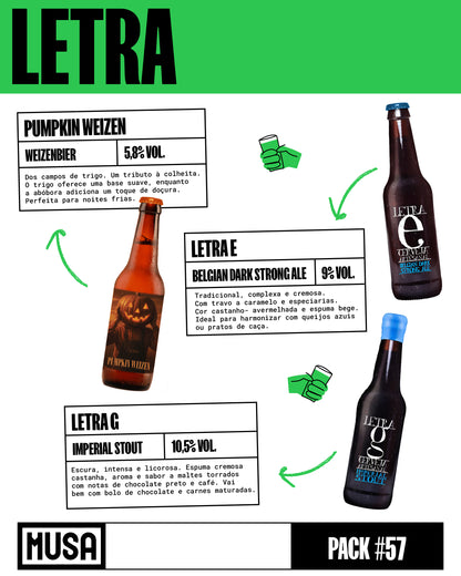 Seleção de cervejas artesanais do Ale My Friends Beer Clube da Cerveja Musa, com diferentes estilos e colaborações nacionais